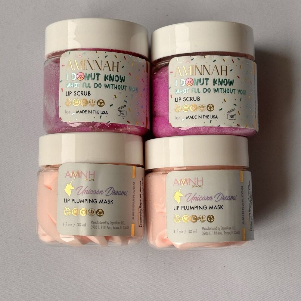 AMNH Unicorn Dreams Lip Plumping & I Donut Know What I'll Do Without You Scrub